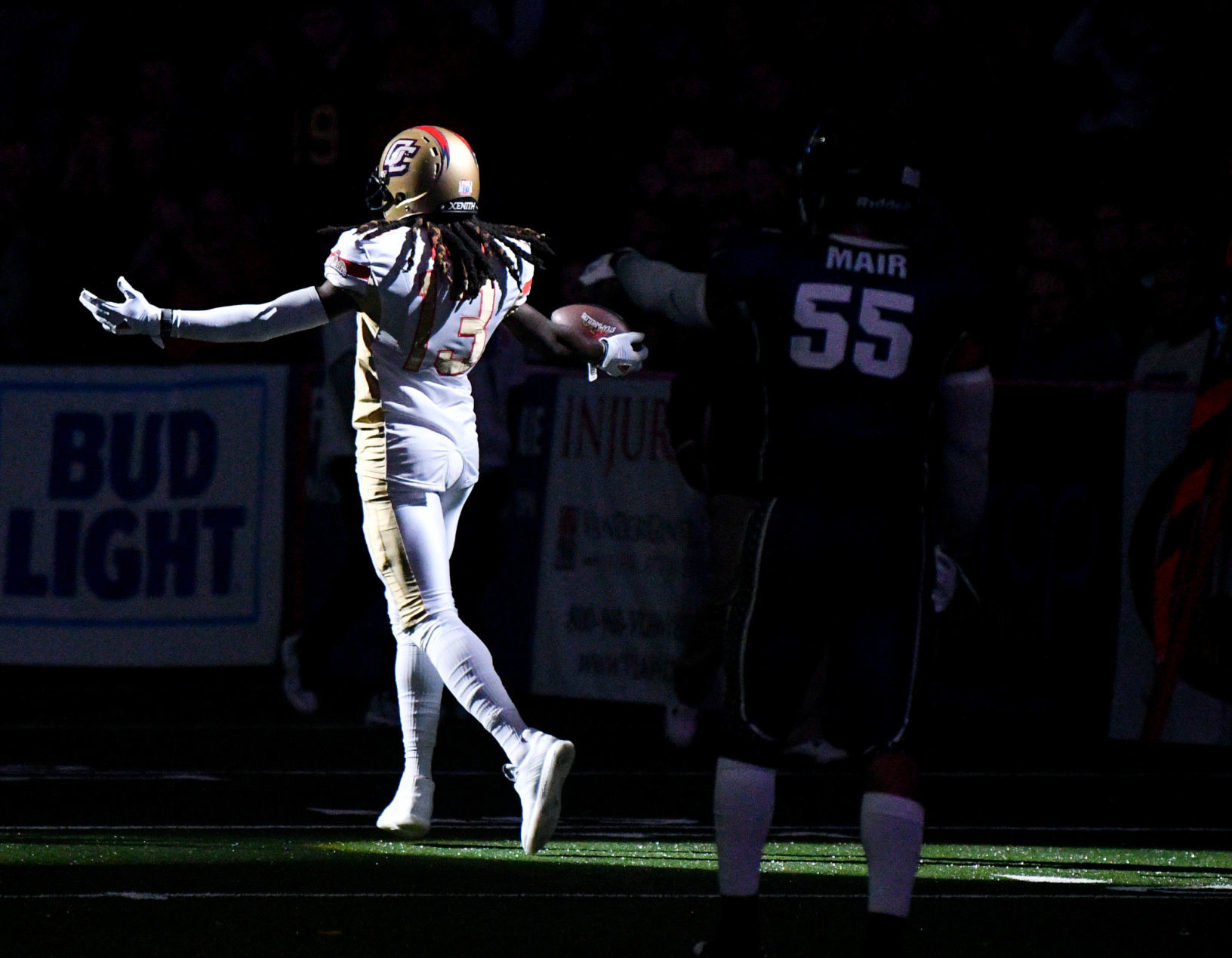 San Diego Strike Force at the Quad City Steamwheelers